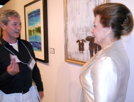 Hunting Art Prize Finalist indaco